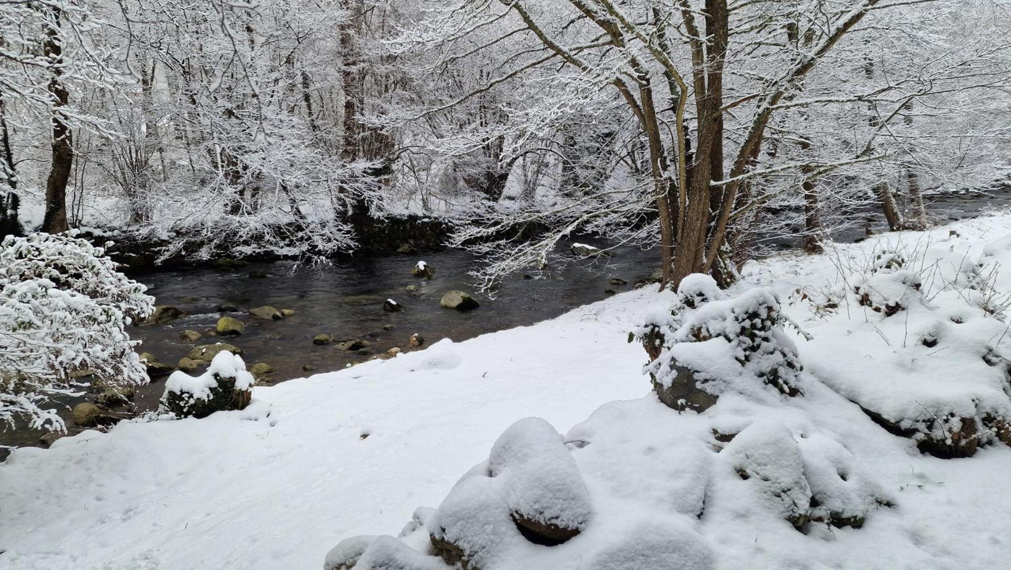 Appartamento Ariege, Agreable T2 En Bord De Riviere Val-de-Sos Esterno foto
